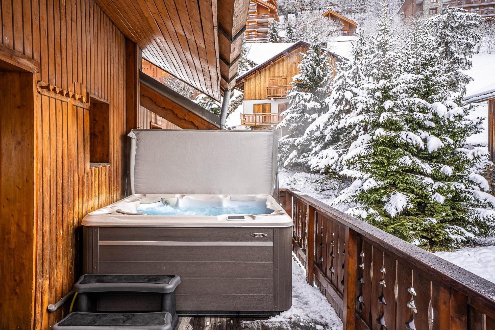 Chalet L'Ecureuil ميريبيل المظهر الخارجي الصورة
